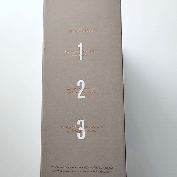 SAJE Aroma OM Gold Marble Limited Edition Ultrasonic Mist Diffuse3 - Picture 6 of 8